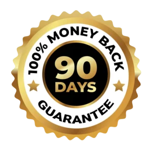90 days money back guarantee